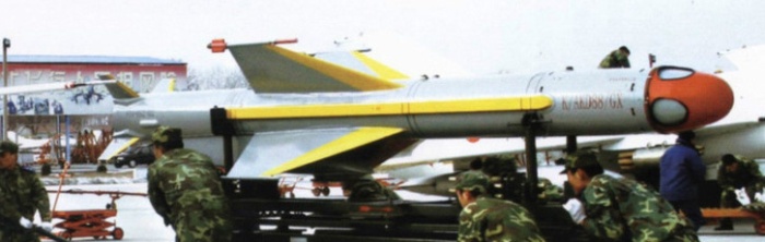 KD-88 air-to-surface missile is similar in concept to the U.S. AGM-84 SLAM, but is fitted with a TV-seeker which is more prone to adverse weather and enemy jamming