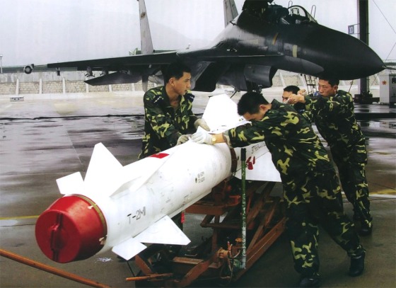 Kh-29T missile operated by the PLAAF