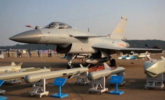Chengdu J-10B and its weapon suite at Zhuhai Airshow